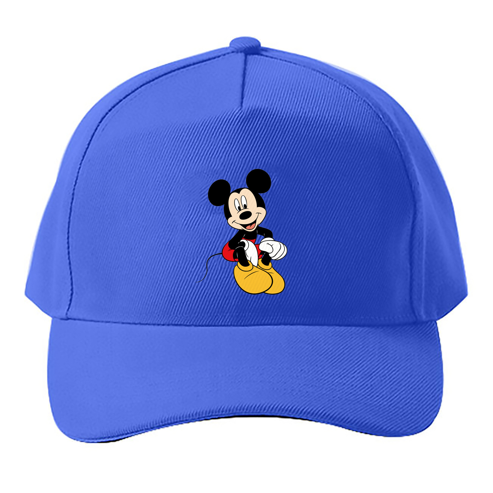 （画像用） ミッキーマウス Mickey Mouse ベースボールキャップ 綿100％ 男女兼用 帽子 スポーツ